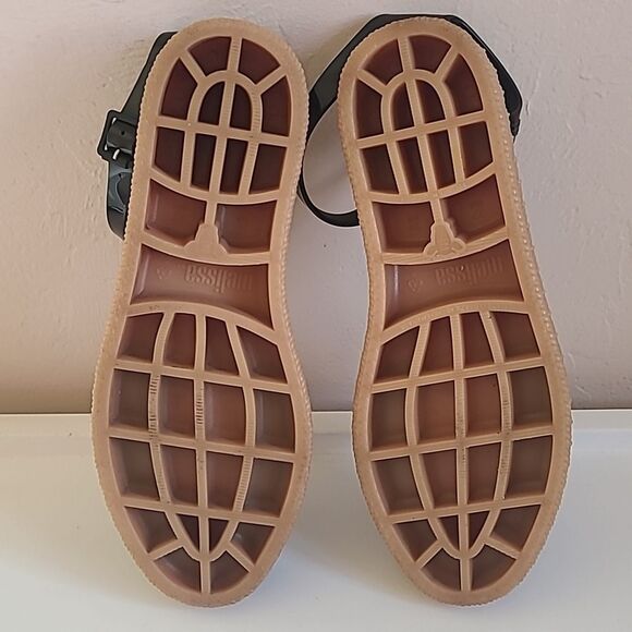 Jason Wu for Melissa Women's Espadrilles - Black & Tan Size US 8 EU 39 - Picture 10 of 16